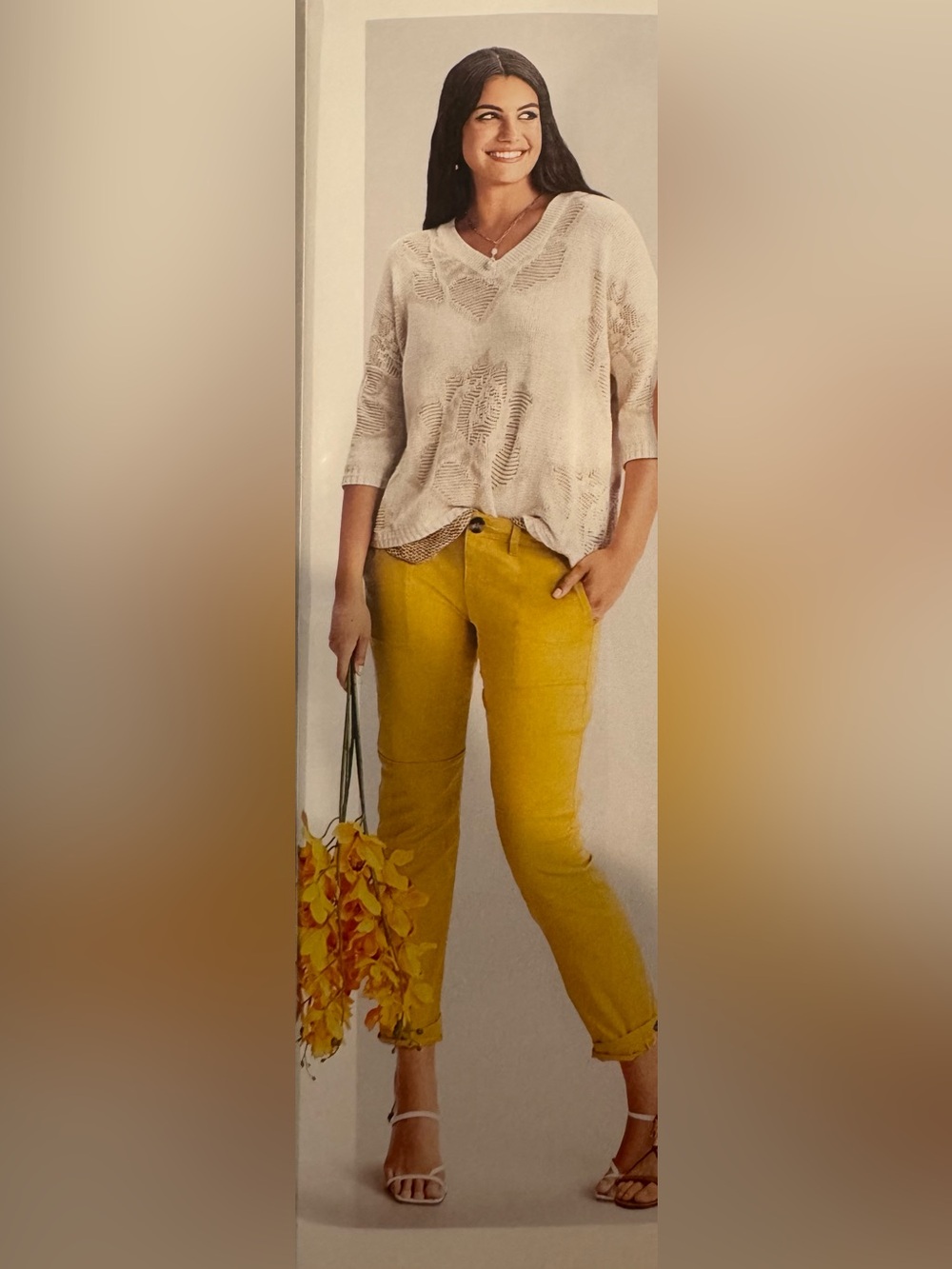 CAbi Utility Trouser - Size 6 -  5869